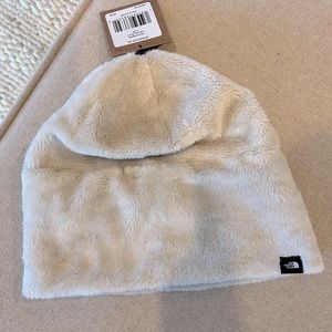 The North Face Osito Beanie, Womens L/XL, vintage white fleece, NWT